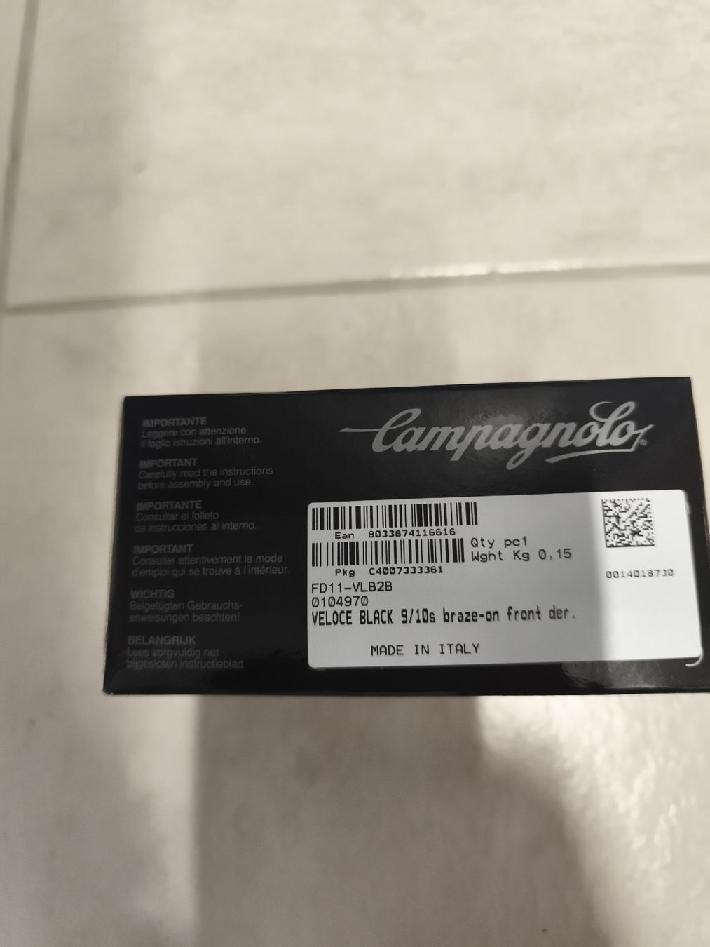 Campagnolo Pièces détachées: Campagnolo Veloce Umwerfer  – Neuf (Voir description) à Bätterkinden par hjr_szg8 1