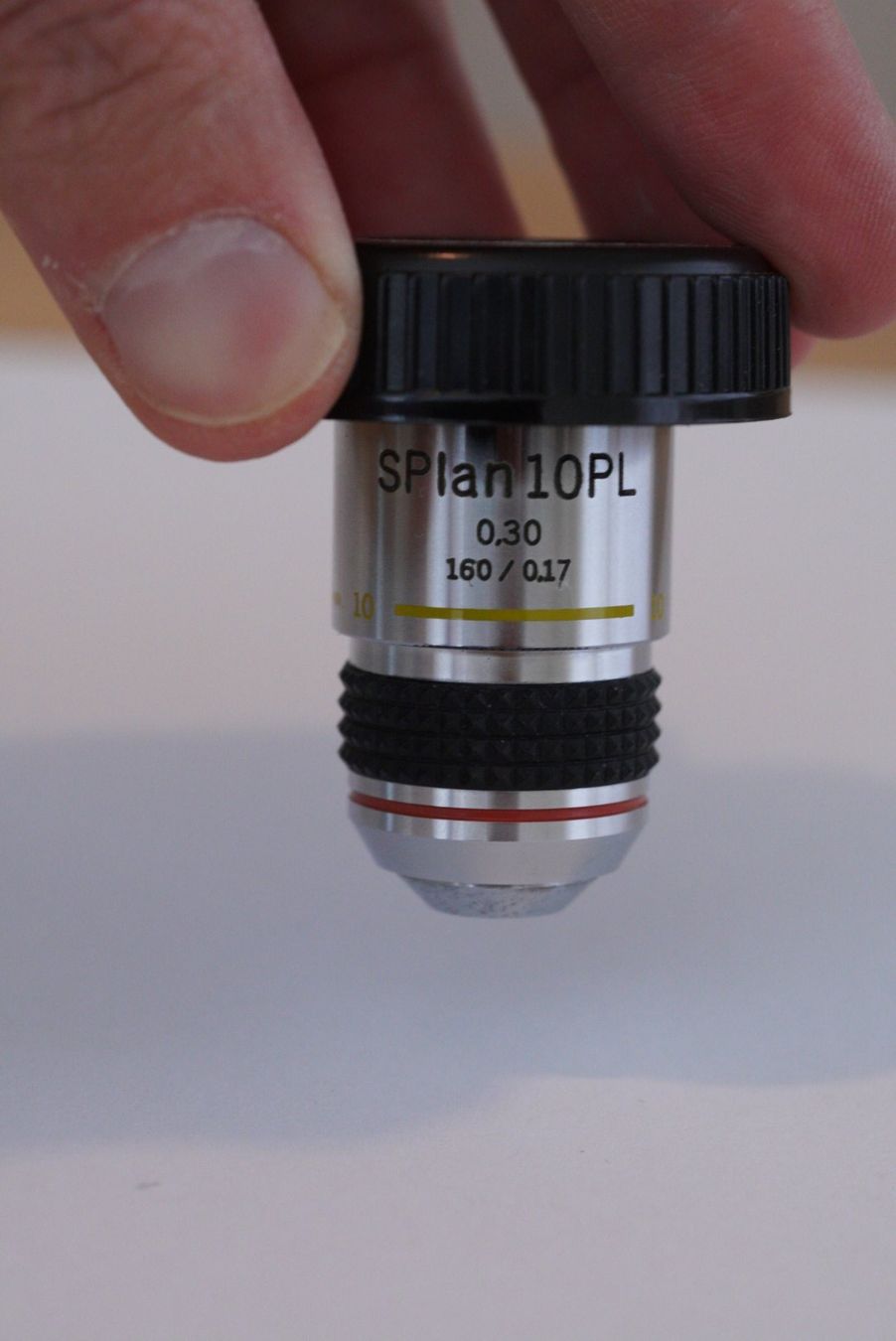 Olympus Mikroskopie: Olympus Microscope Objective SPlan 10PL 10x Phase Contrast – Gebraucht aus Wallisellen von SwissTreeDee