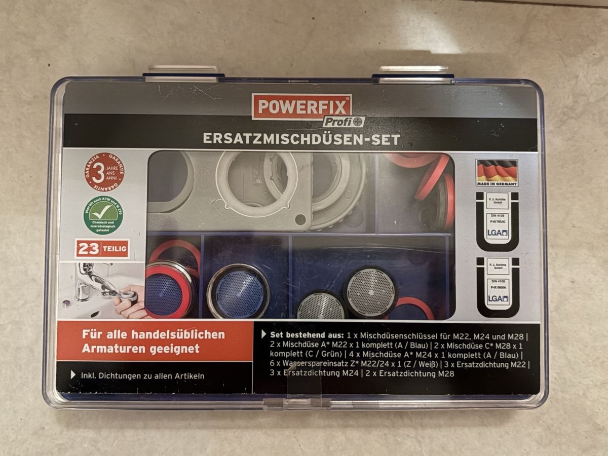 Tutti gli attrezzi: Powerfix Profi Ersatzmischdüsen-Set – Usato da Meilen venduto da Harley.