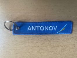 1 Schlüsselanhänger Antonov blau