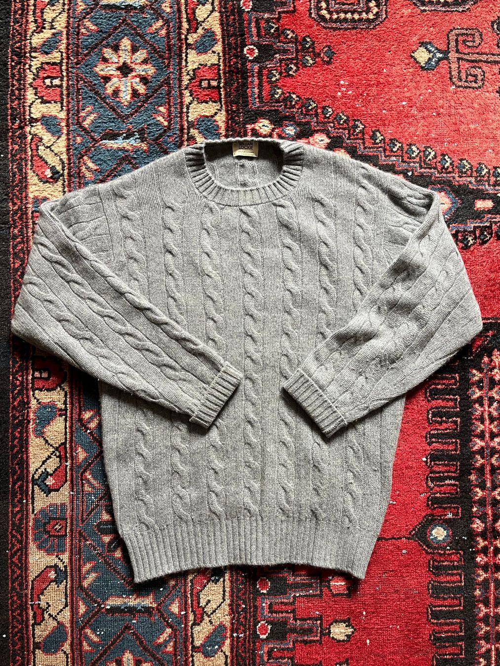 Maglioni & Felpe: William Lockie Kaschmir Cable Knit Pullover – Usato da Zürich venduto da Adelmax