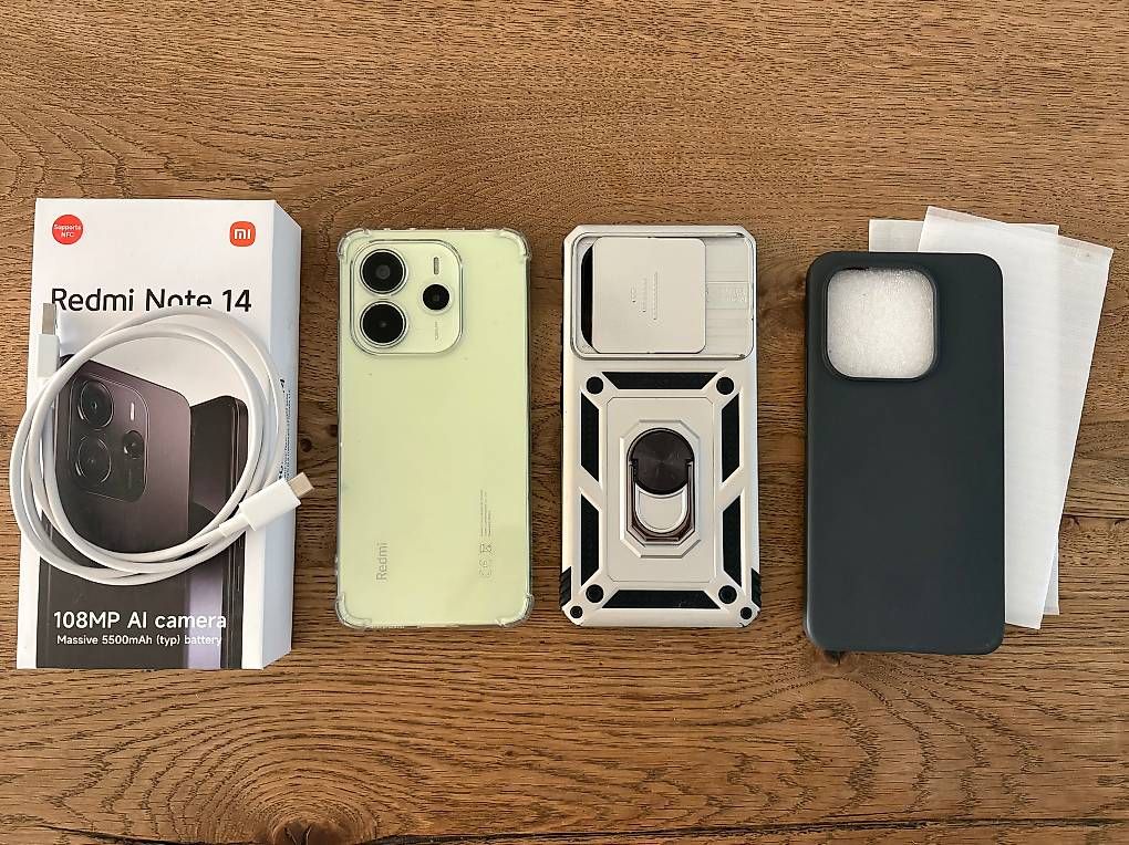 Xiaomi Portables: RedMi Note 14, mit Zubehör – Neuf (Voir description) à Hergiswil NW par MiTerwi