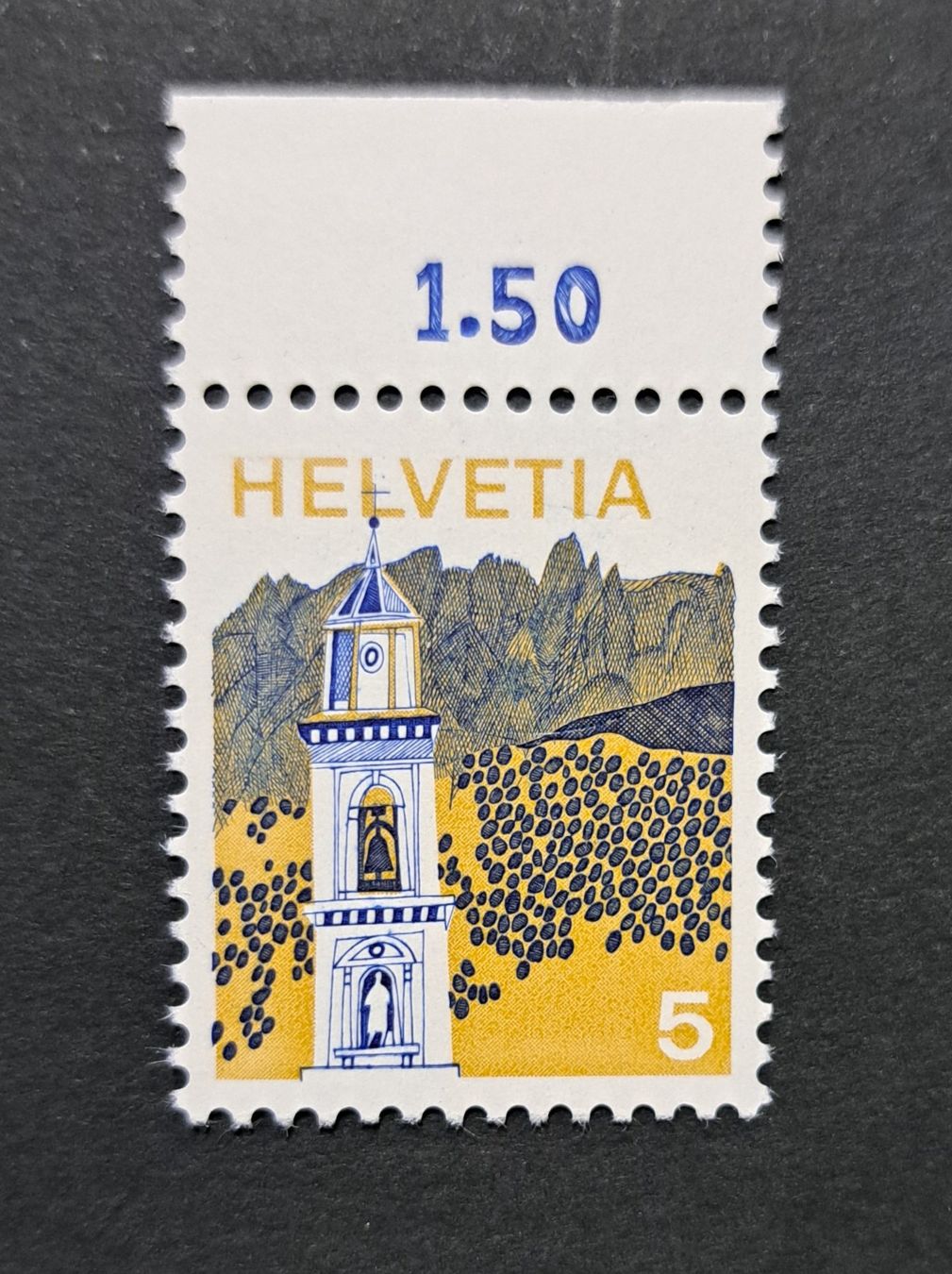 Alle Briefmarken: Plattenfehler SBK 523.2.01 ** – Gebraucht aus Unterägeri von PhilatelieStudiger