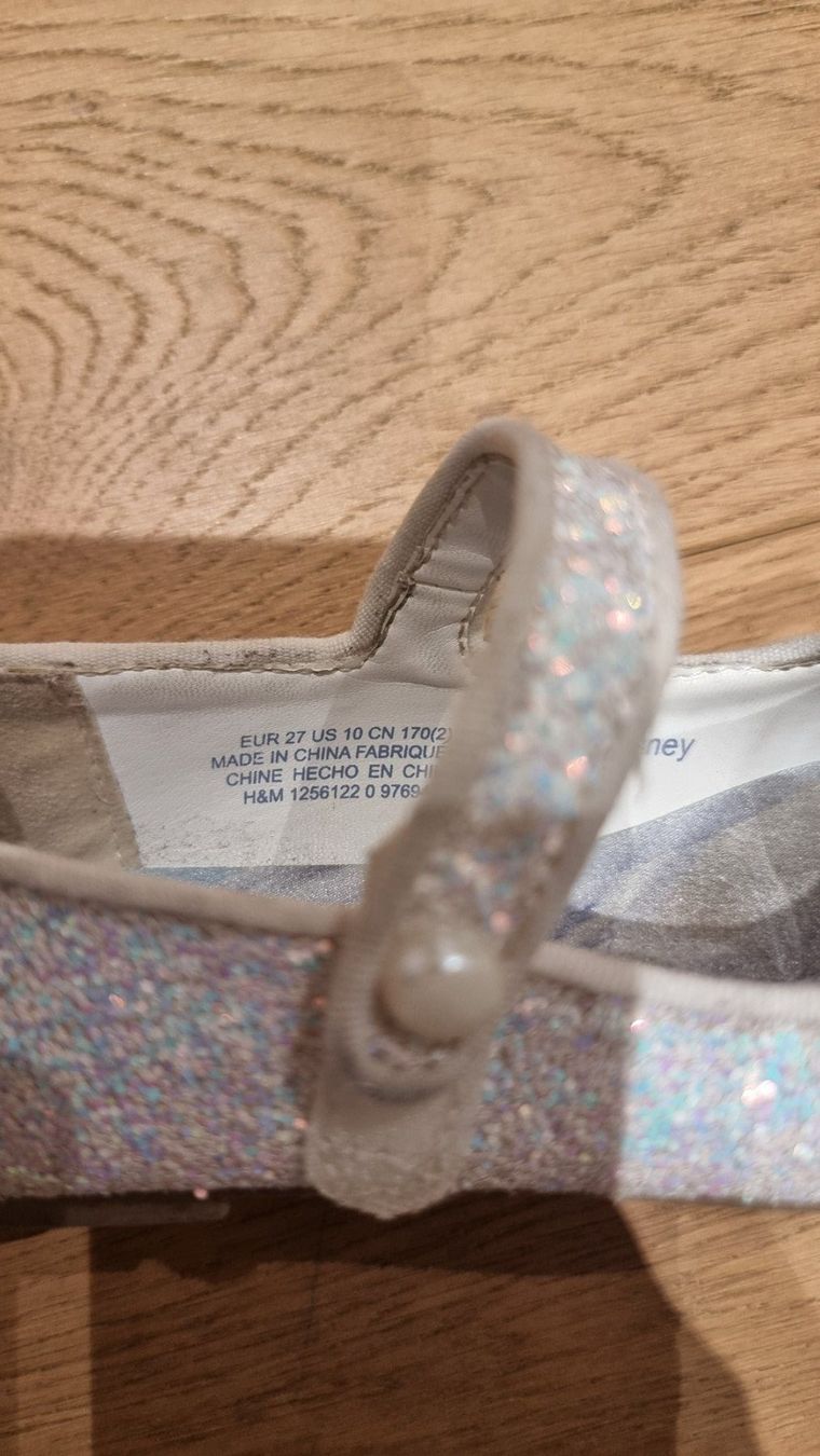 H&M Scarpe per ragazze: Glitzer Elsa Ballerinas, 27 – Usato da Buttikon SZ venduto da Limo180 2