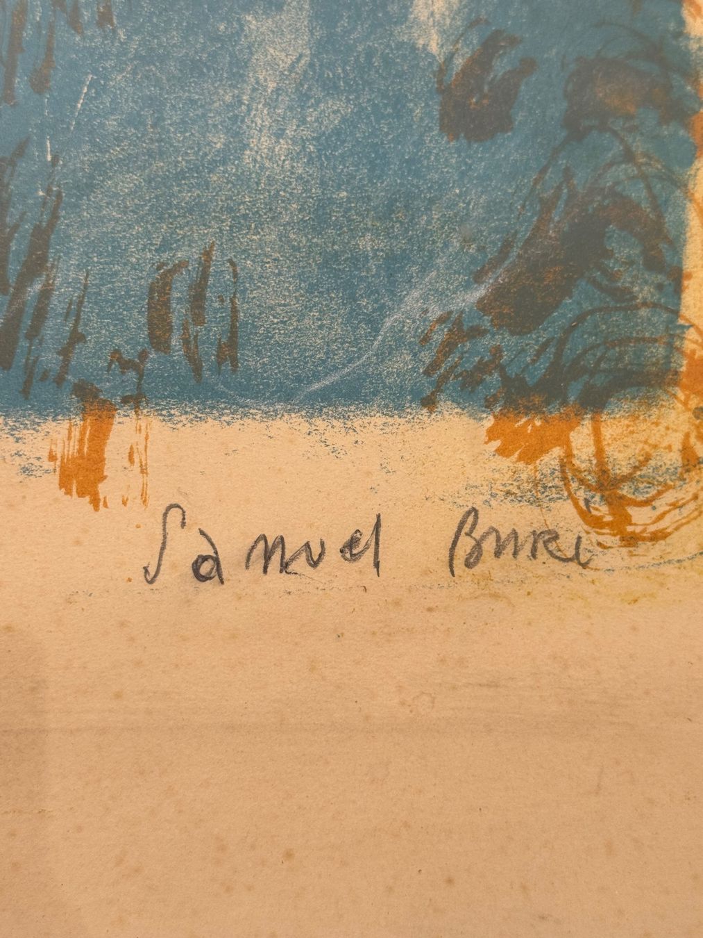 Grafica & Litografie: Bild Samuel Buri (Schweizer Maler) – Usato da Basel venduto da mac_g2dt 1
