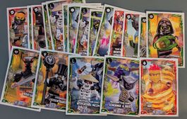 LEGO Ninjago Serie 7 /Kartenlot 19 Karten/Charaktere & Teams
