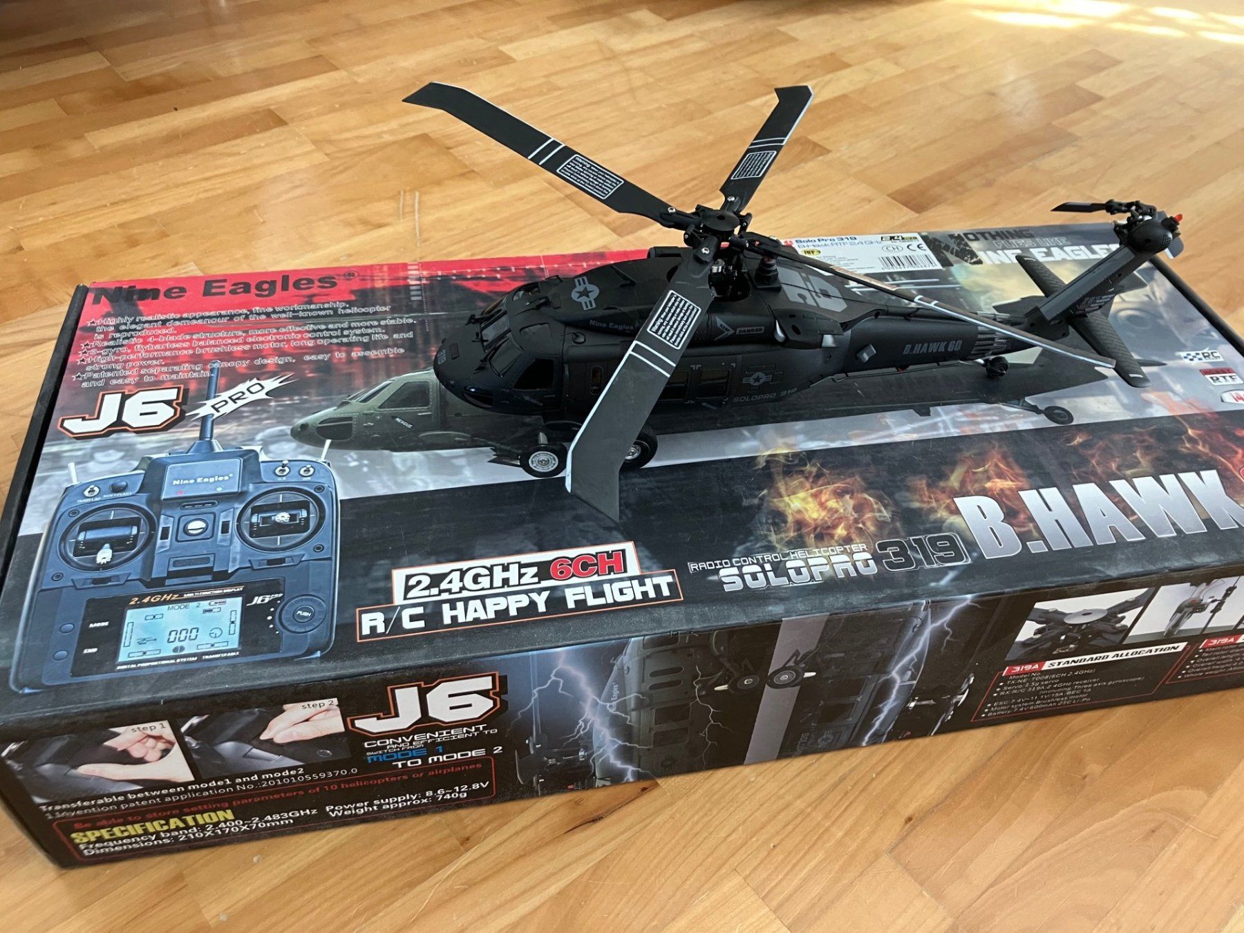 Robbe RC Kits de montage: Robbe NineEagles Blackhawk – Défectueux à Wädenswil par csavgut 1
