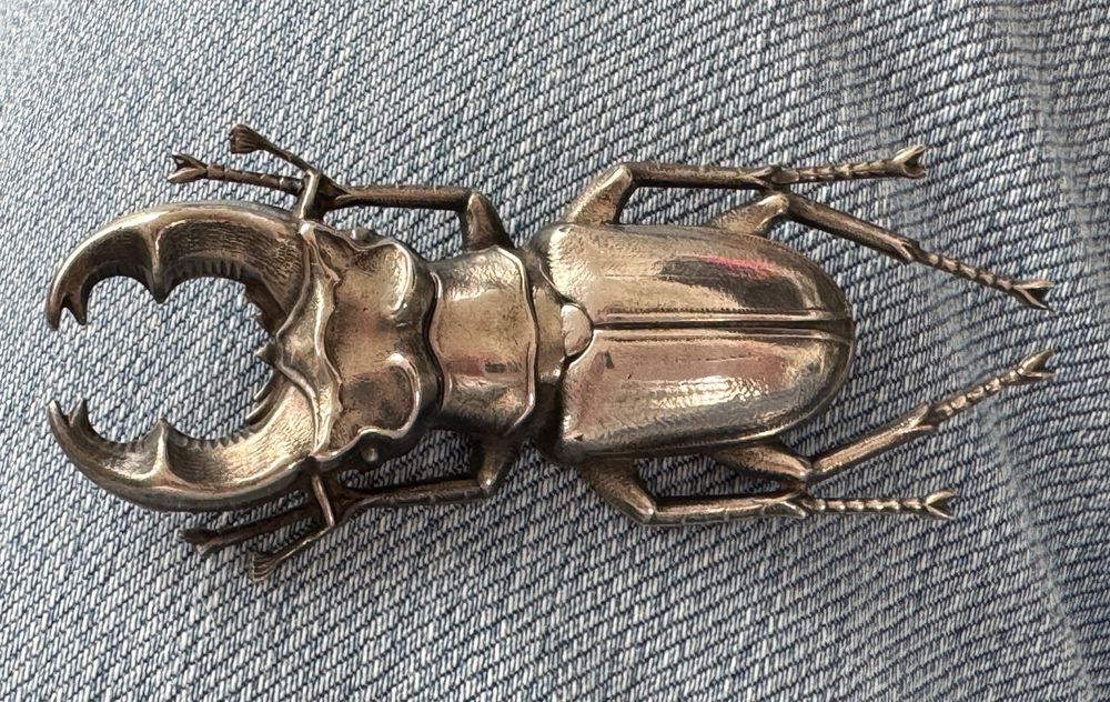 Antike Jugendstil Hirschkäfer Brosche (Gebraucht) in Egg b. Zürich für ...