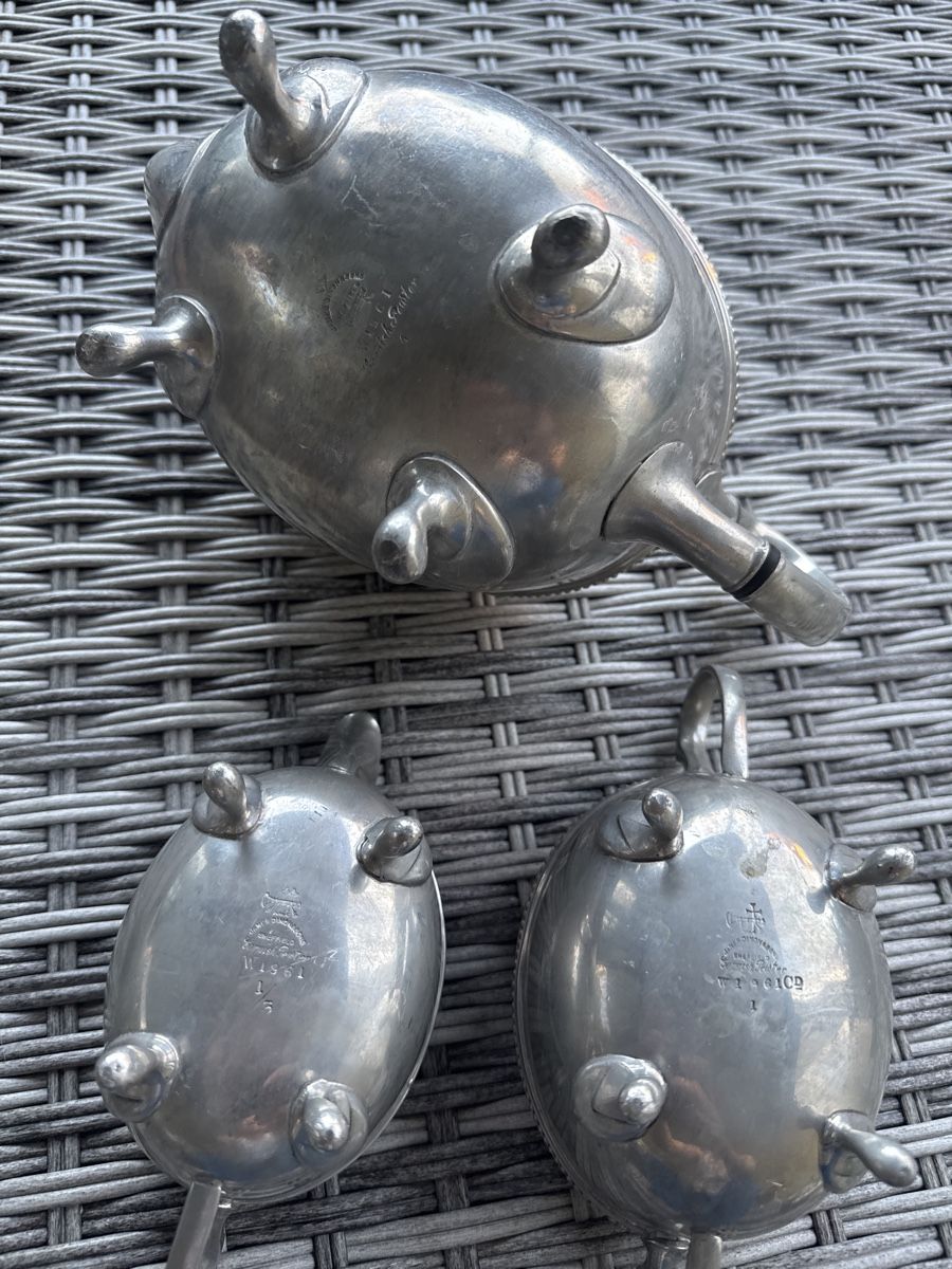 Teiere: Cornish Pewter Sheffield 3 er Set – Usato da Siebnen venduto da Micha1307 2