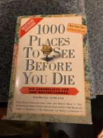Buch 1000 places to see before you die. Deutschsprachiges Ex