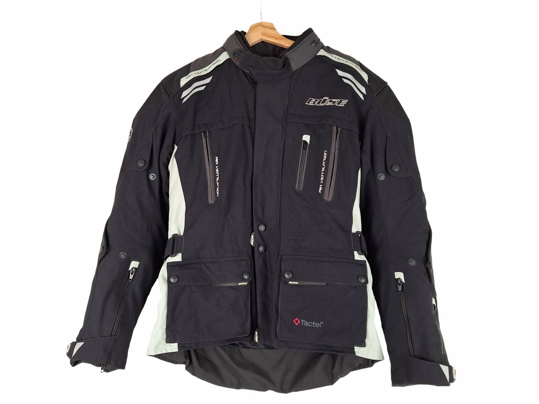 Giacche: BÜSE Schwarz/Hellgrau Motorradjacke Grösse M/50 – Usato da Breitenbach venduto da Restwert_Breitenbach 2