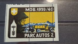 Parkdienst 3a blaues Papier 