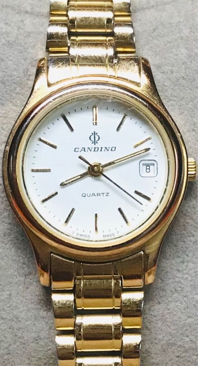 Candino Uhren: Candino Goldfarben Quartz Swiss Made – Gebraucht aus Untersiggenthal von TimeandShine 4