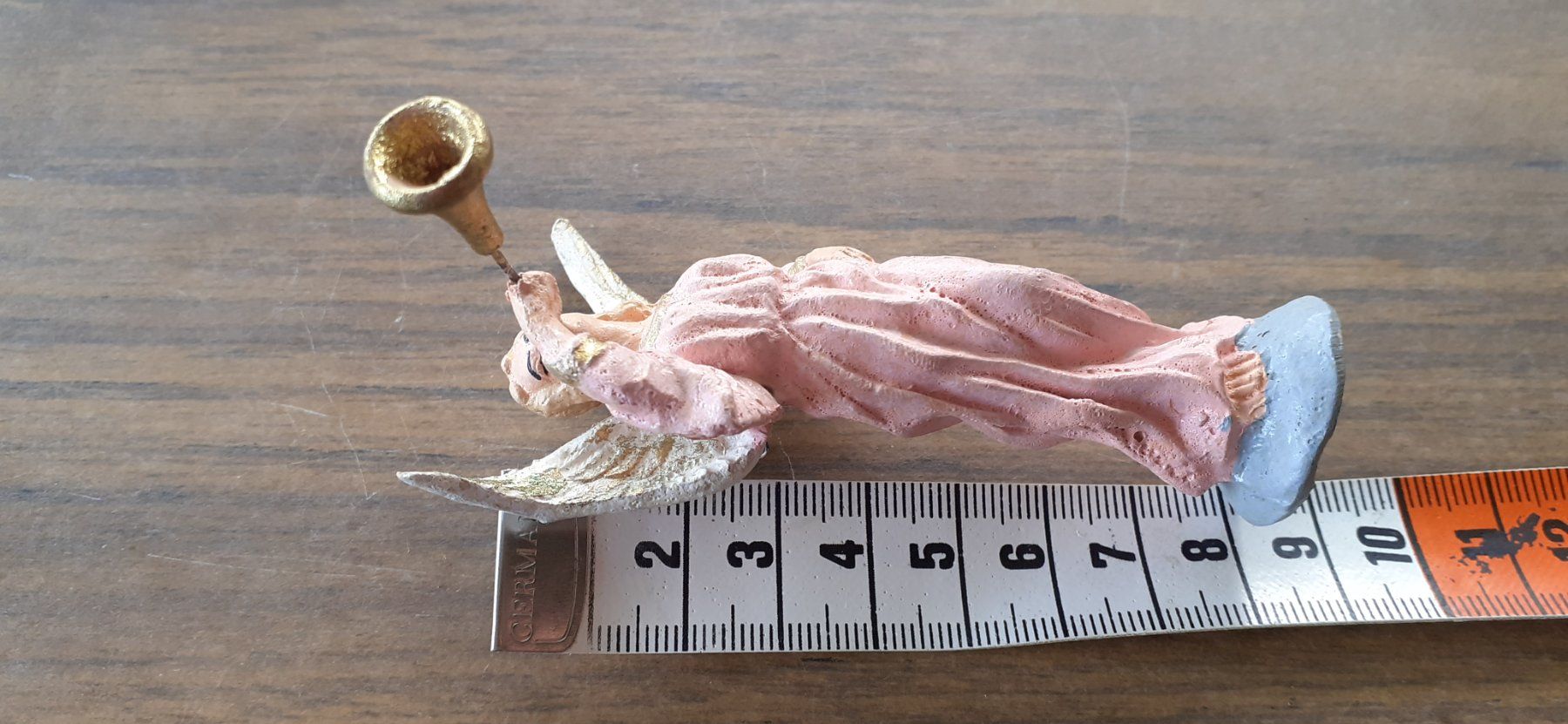 Figurines: Antike Krippenfigur Engel mit Trompete – D'occasion à Mörschwil par wunderkiste44 6