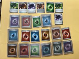 Pokémon Energy Lot 23 Karten 25th, GO, Perfect Order  