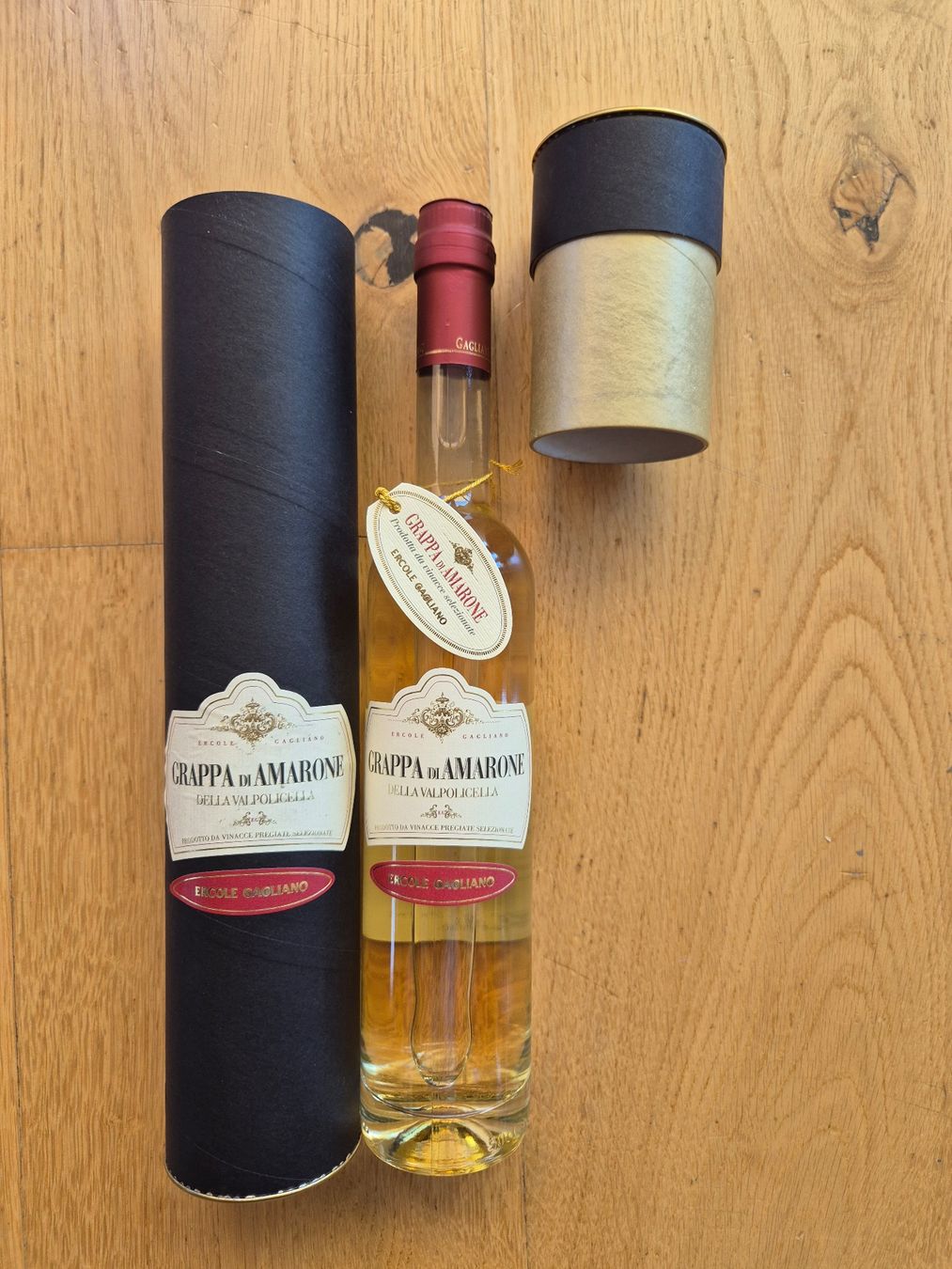 Bevande alcoliche: GRAPPA DI AMARONE 50cl. Ercole Gagliano – Nuovo e nell'imballaggio originale da Baar venduto da tess01