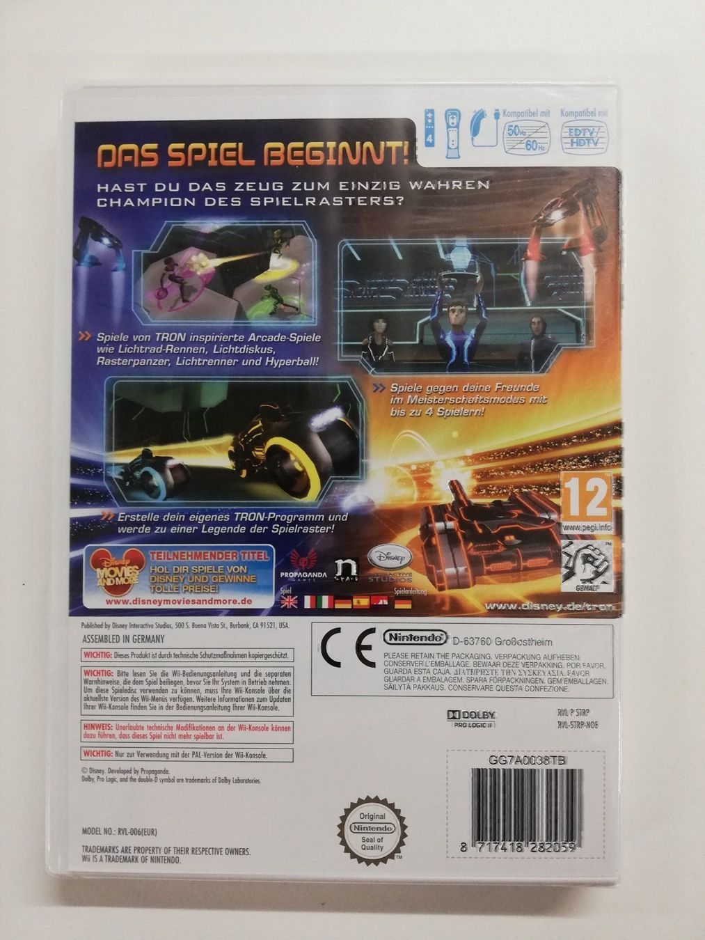 Nintendo Giochi: Tron Evolution Battle Grids / Wii / NEU – Nuovo (secondo la descrizione) da St. Gallen venduto da zorro_dc 1
