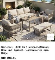 Gartenloungeset von Vente-unique 