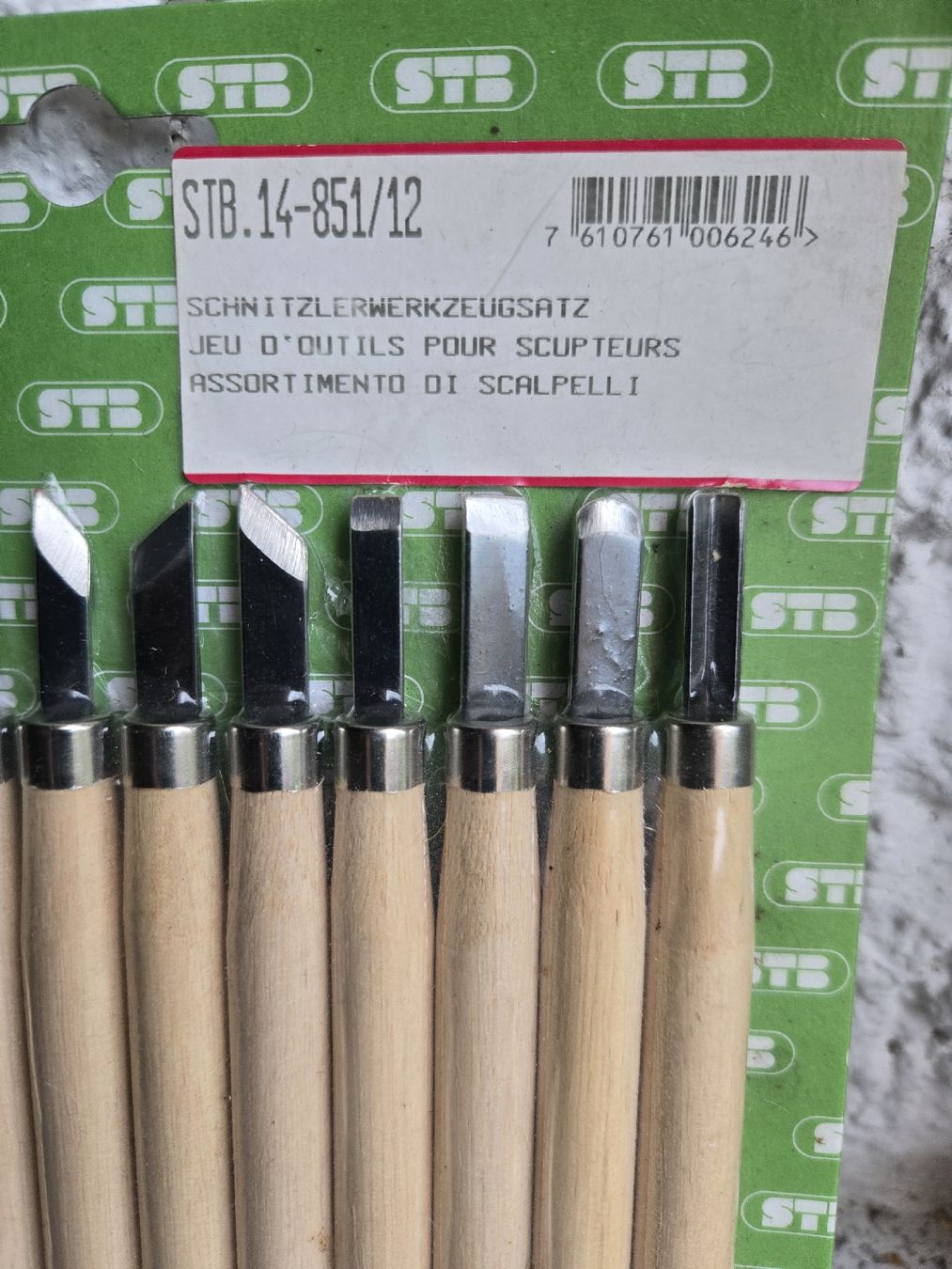 Alle Werkzeuge: jeu d'outils pour sculpteur – Gebraucht aus Montet (Broye) von CandiceD 1
