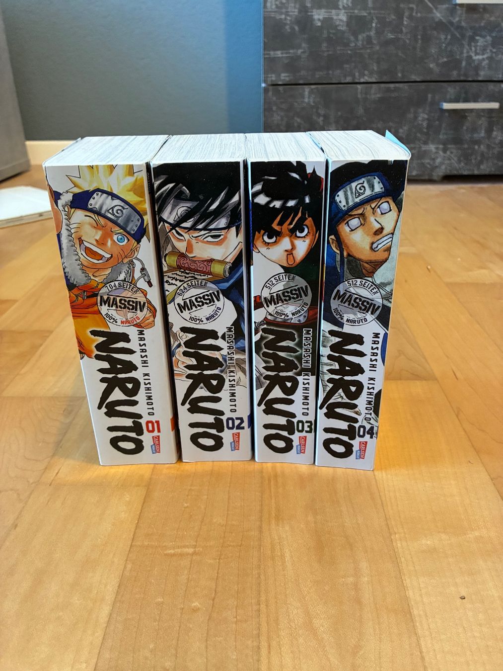 Fumetti: Naruto Massiv 01 - 04 – Usato da Niederglatt ZH venduto da Yuucki