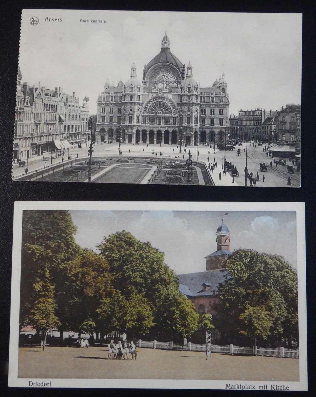 Cartoline postali: Belgien 2 Postkarten mit Feldpost – Usato da Zürich venduto da Muehlekauf