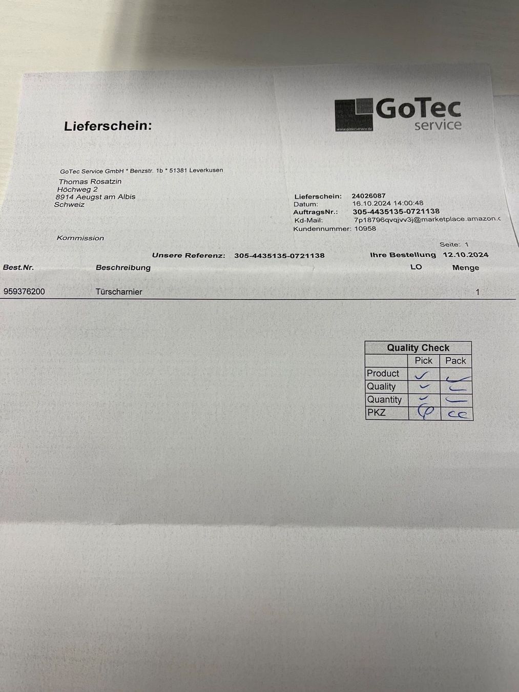 Liebherr Kühlschrank: Liebherr Kühlschrank Ersatzteil – Neu und originalverpackt aus Aeugst am Albis von Samothy 4