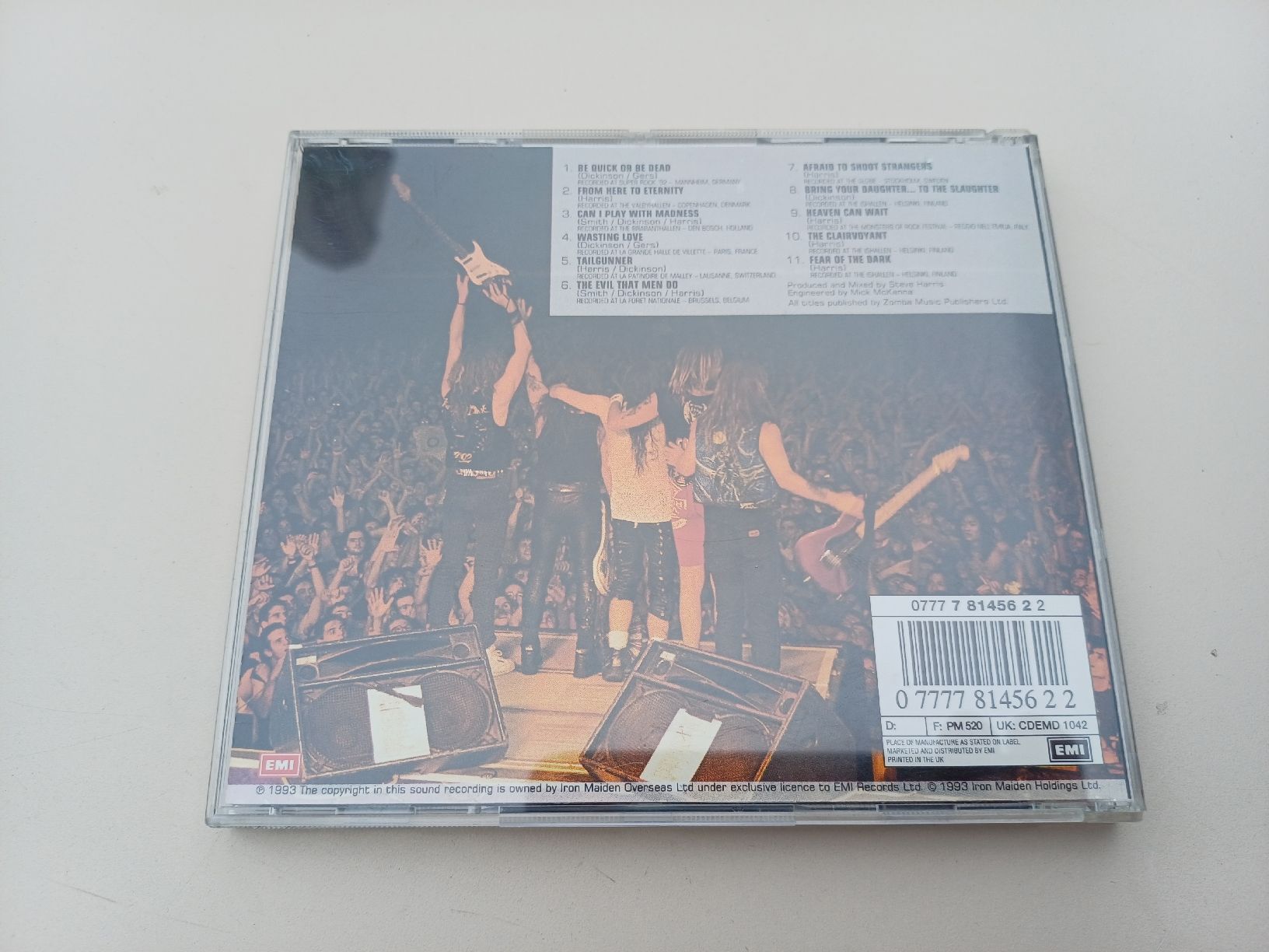 CDs: Iron Maiden "A real LIVE One" CD neuf – Neu (gemäss Beschreibung) aus Begnins von Drastic-Sound 1