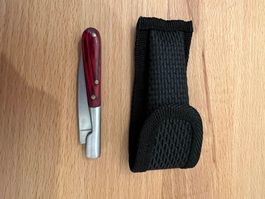 Taschenmesser mit speziellem Holzgriff - Neuwertig!