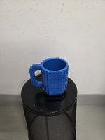 Blauer Legostein-Becher/Tasse
