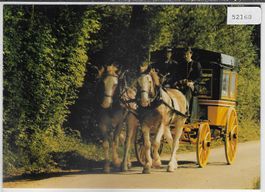 2-Spänner Pferdepost-Omnibus Baujahr 1904