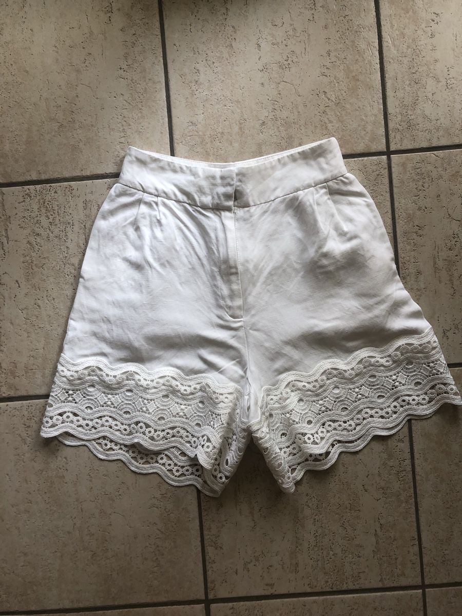 Sandro Pantaloni: Sandro - kurze Hose mit Leinen -34 – Nuovo (secondo la descrizione) da Chêne-Bourg venduto da sienna8245 2