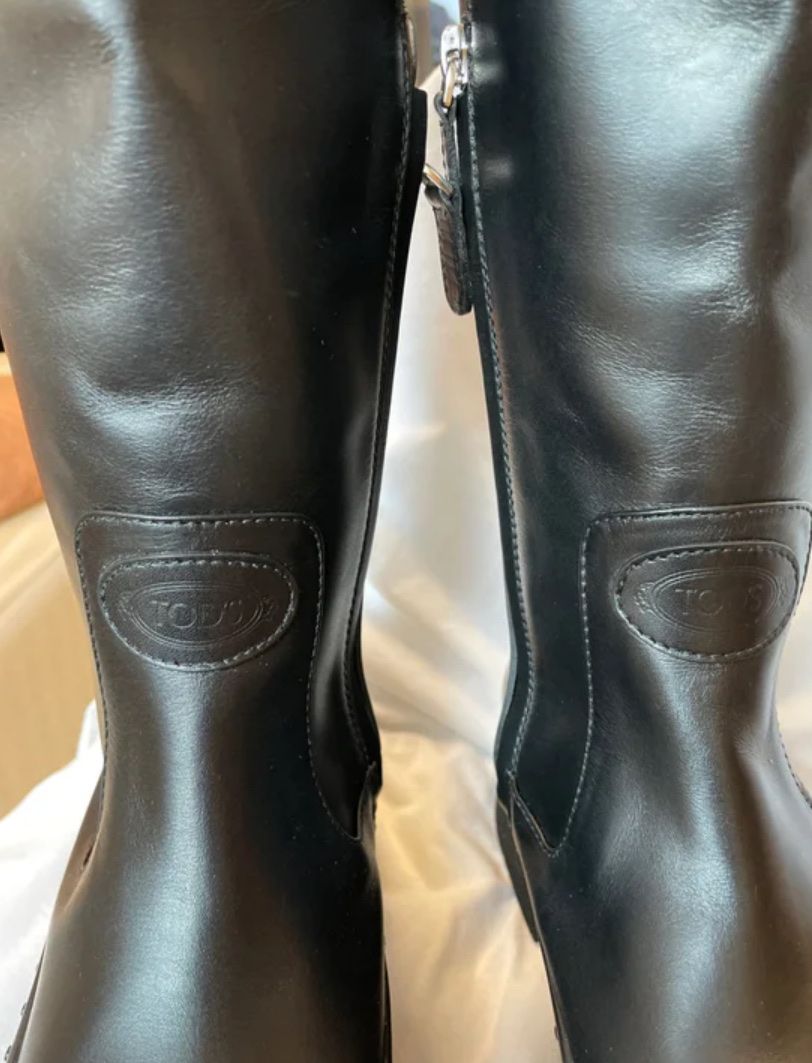 Bottes de soin: Tods Lederstiefel Grösse 38 – Neuf (Voir description) à Herrliberg par Herrliberg1980 1
