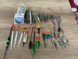 Fischköder Zapfen, Bleie, Wobbler usw.
