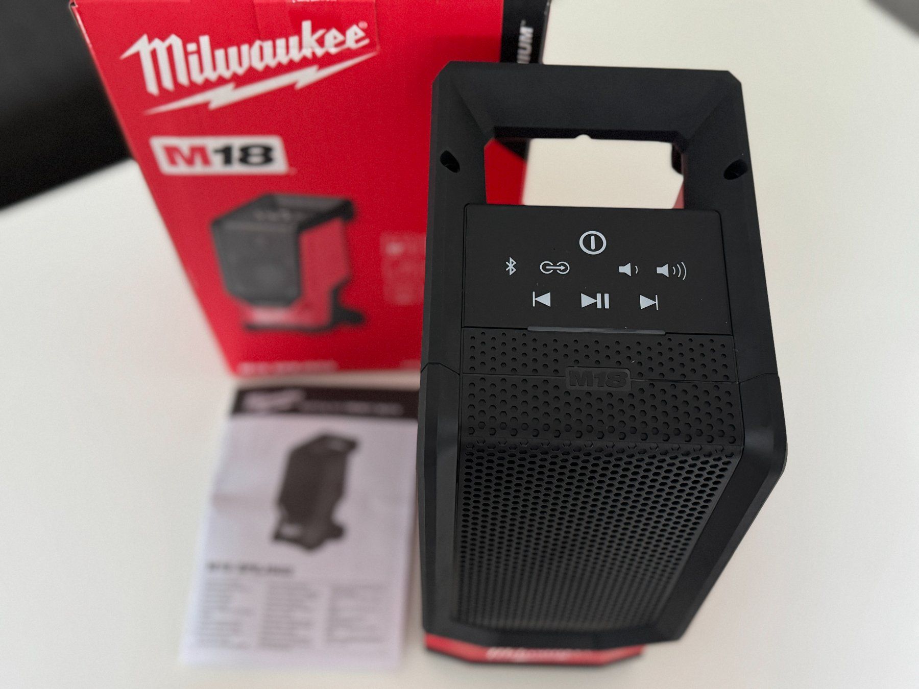 Milwaukee Casse acustiche: Milwaukee Baustellenlautsprecher M18 SPEJSG2 – Nuovo e nell'imballaggio originale da Kriessern venduto da schwedenstahl_fan 1