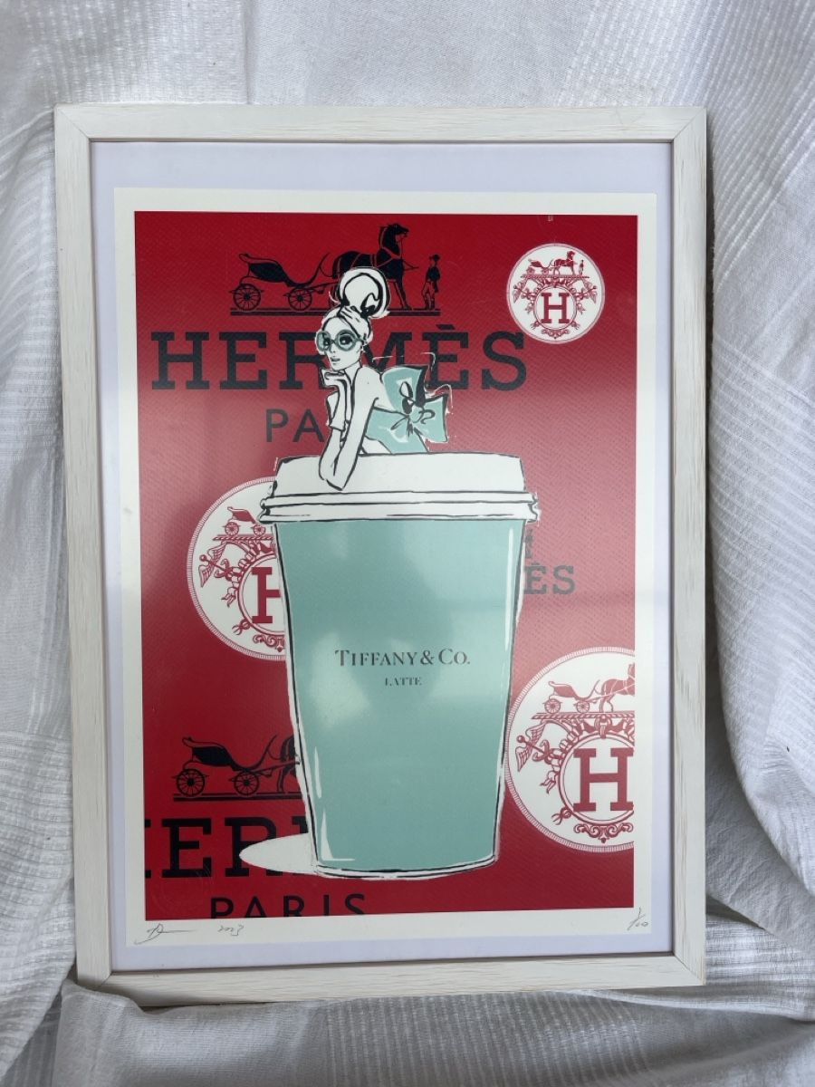 Poster & Bilder: Gerahmtes Bild Tiffany & Hermes Design – Neu (gemäss Beschreibung) aus Zürich von invinitylove