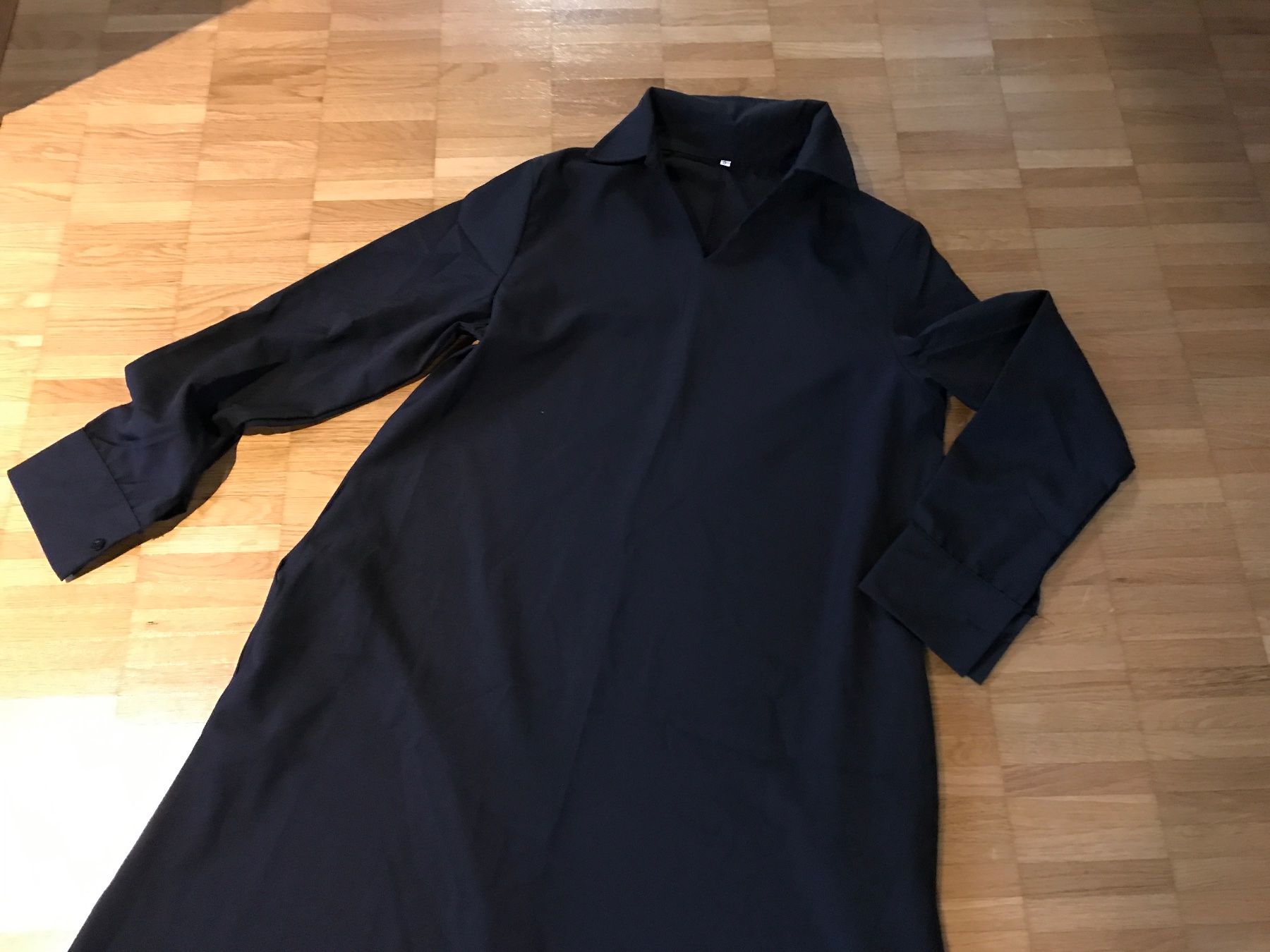 Vestiti: Schwarzes langes Hemdblusen-Kleid Gr S – Nuovo (secondo la descrizione) da St. Margrethen SG venduto da kellenbh 1