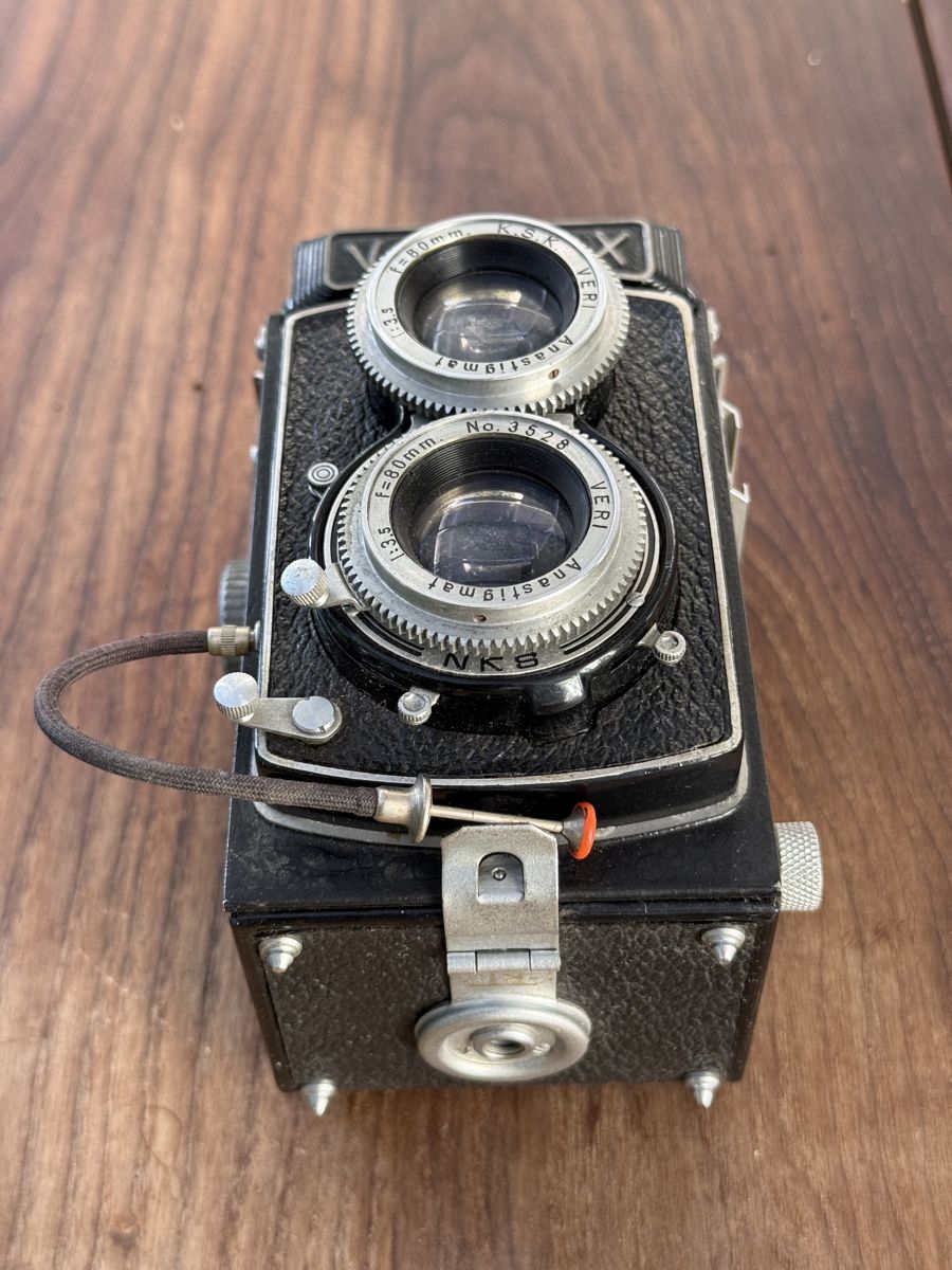 Fotocamera: Veriflex TLR Medium Format Camera - Rare 1950s Japanese – Usato da Commugny venduto da semamonfrinoli 4