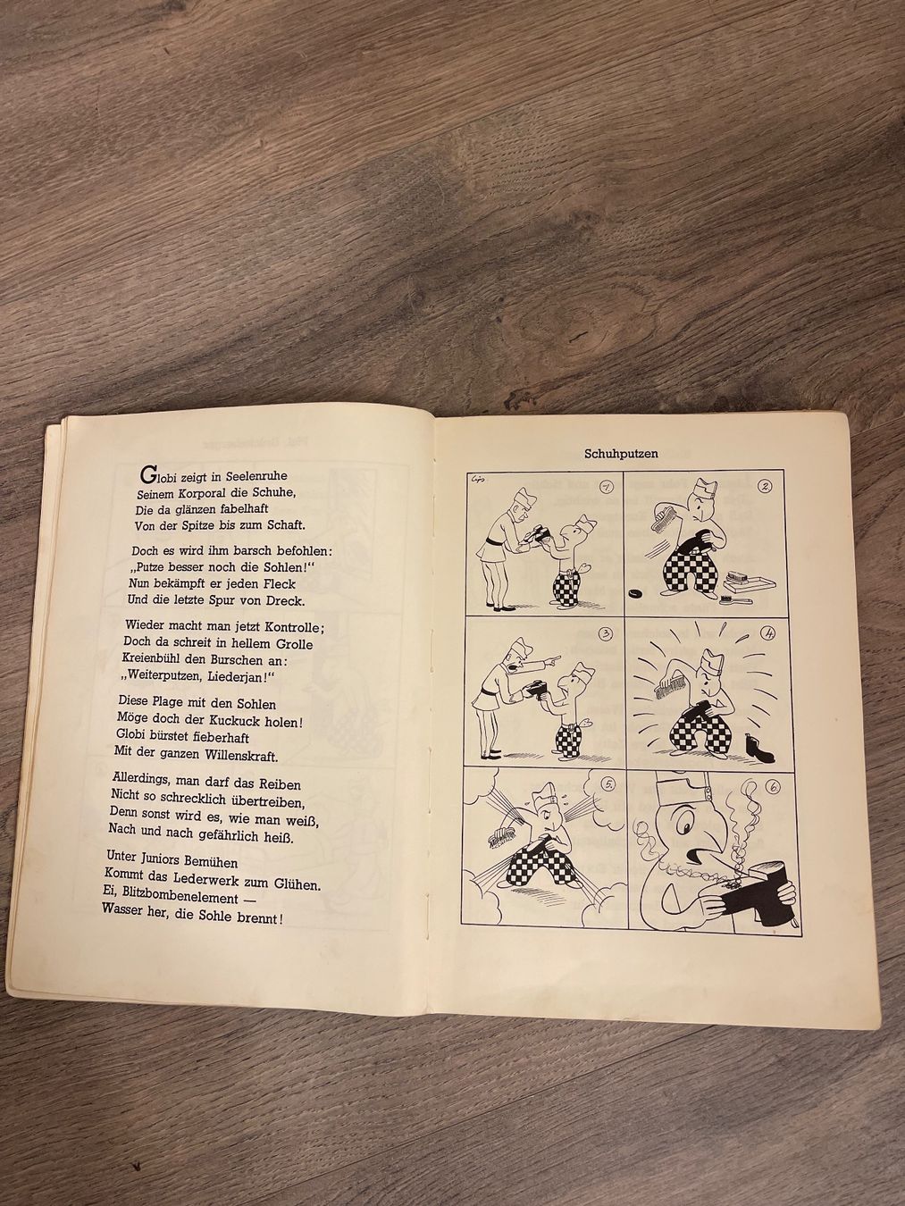 Fumetti: Globi wird Soldat, 1944, 2. Auflage – Usato da Basel venduto da mariablanka 2