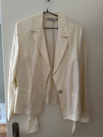 Veste blanche, taille M