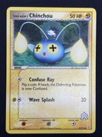 Team Aqua's Chinchou 49/95 Pokemon Karte non Holo 2004 🇺🇸