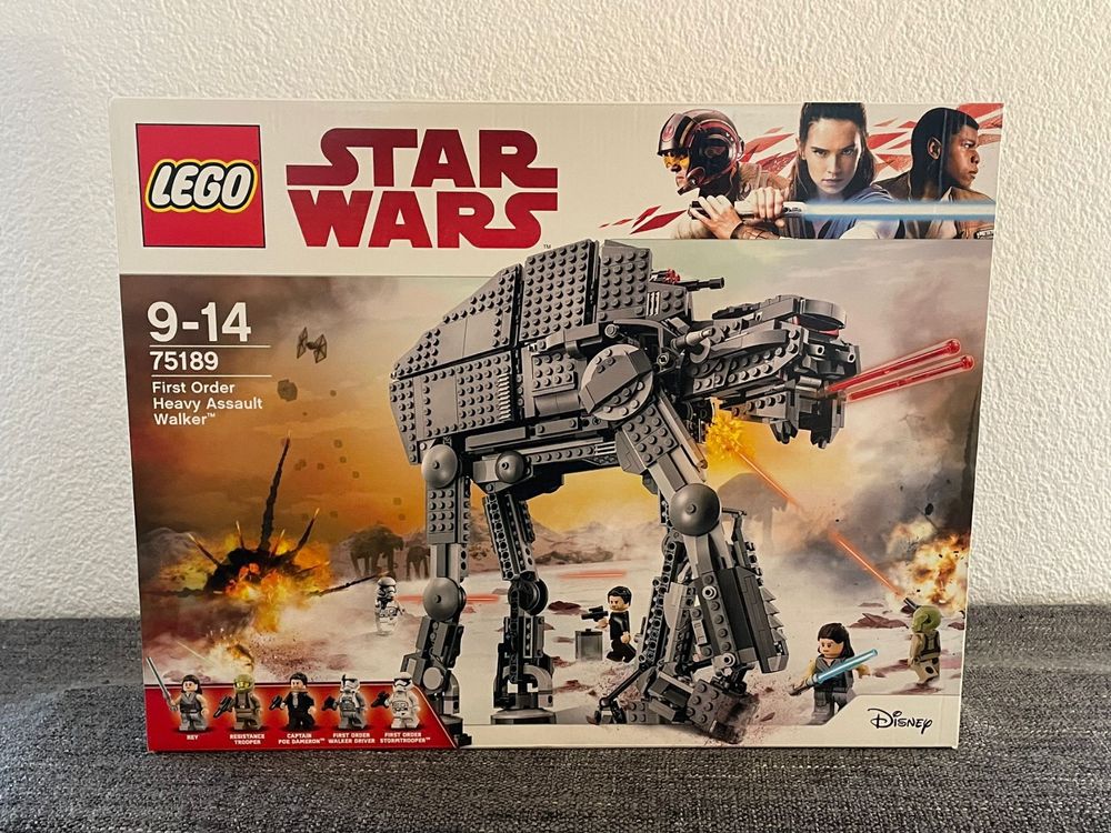 Lego Star Wars 75189 First Order Heavy Assault Walker Neu 