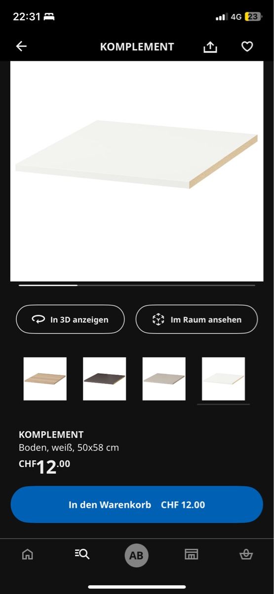 Ikea Schränke: Regalboden (Komplement) – Neu (gemäss Beschreibung) aus Münsingen von Alisha-balsiger-12