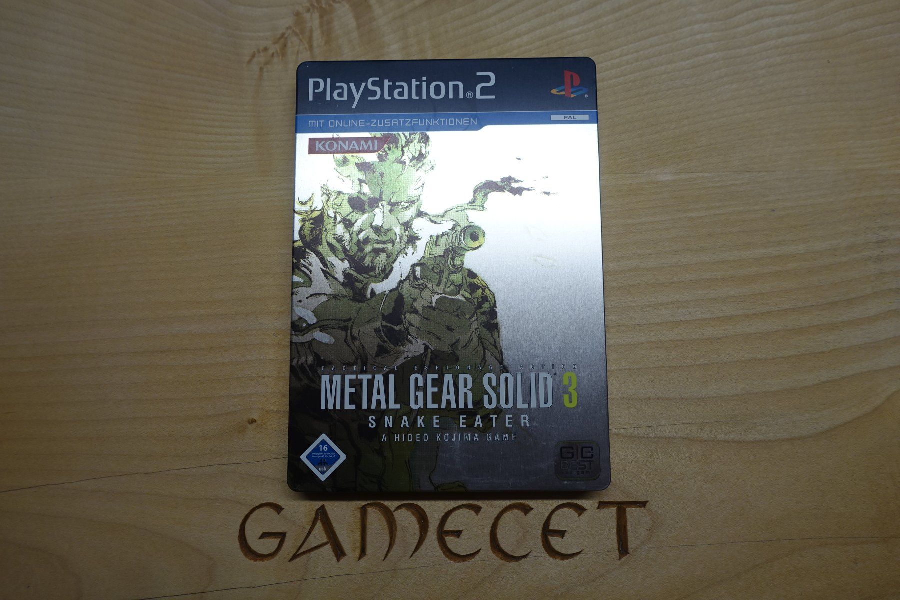Sony Giochi: Metal Gear Solid 3: Snake Eater (Steelbook Version) – Usato da Steinach venduto da Gamecet