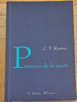 Présence de la mort, C. F. Ramuz