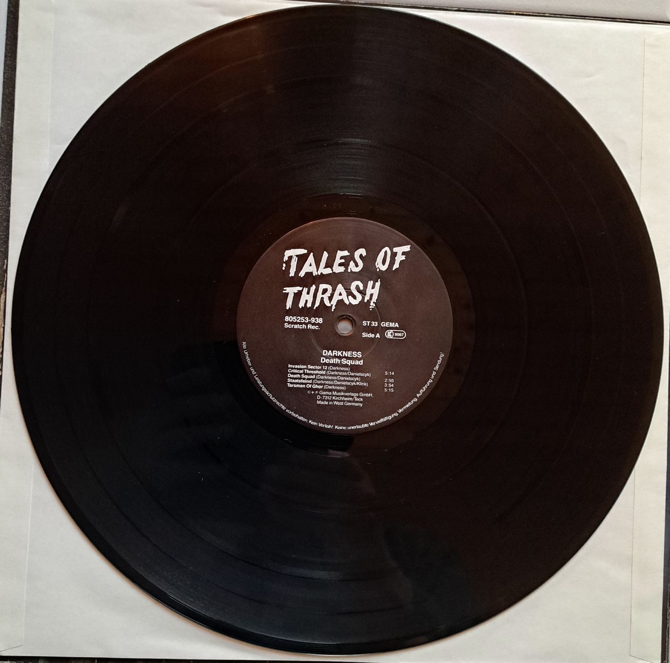 Dischi in vinile: Darkness - Death Squad LP Originalversion – Usato da Solothurn venduto da Temple_of_Triton 2