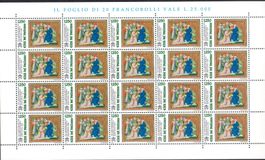 **POSTFRISCH** 700°ANNIVERSARIO RITORNO DI MARCO POLO  -VA60