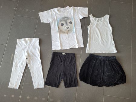 5-teiliges Kleiderset 140/146 Sommer
