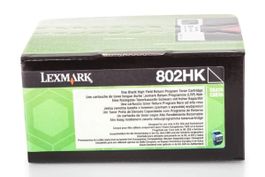 Lexmark CX410, Lexmark CX510 black Toner, 80C2HK0, 802HK