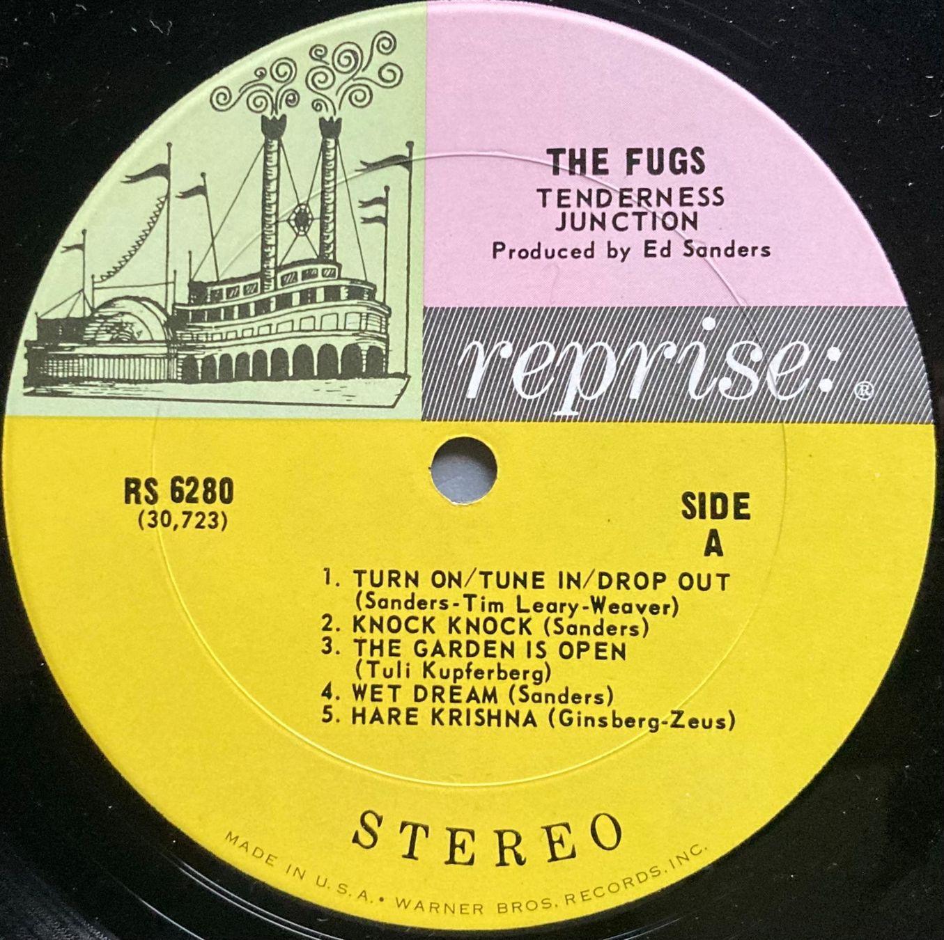 Dischi in vinile: THE FUGS - TENDERNESS JUNCTION – Usato da Poliez-Pittet venduto da Newtown-Records 3
