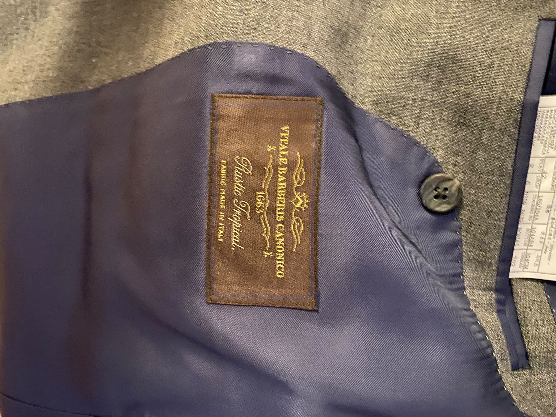 Suitsupply Completi: Suit Supply Anzug Grau – Usato da Zürich venduto da has_8csw 4